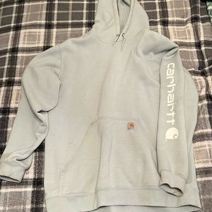 This hoodie has only been used about 6 times, very comfy hoodie.